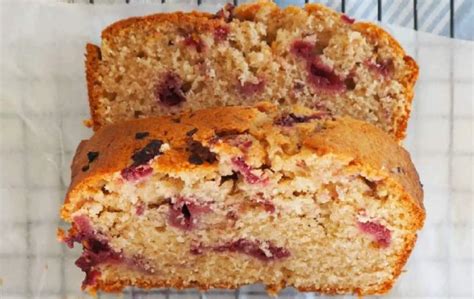 Banana Bread Aux Framboises Au Thermomix