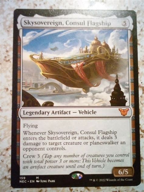 Skysovereign Consul Flagship Neon Dynasty Commander Decks Ebay In