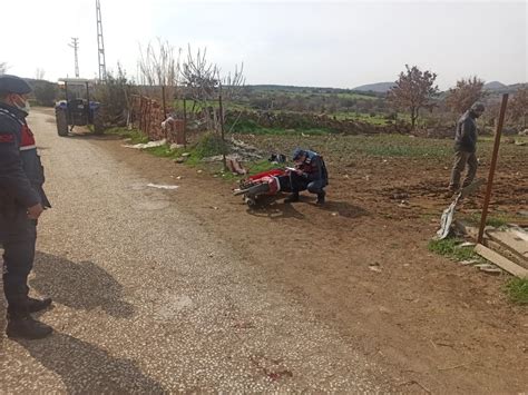 Kontrolden Kan Motosiklet Devrildi A R Yaral Manisa Haberleri