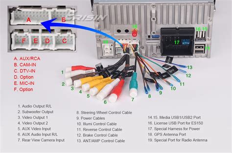 Back Of An Audi Car Radio Diagram