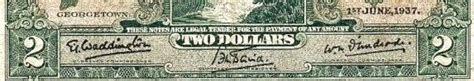 2 Dollars Government Issue Guyana Numista