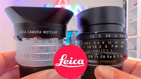 New Leica Summilux M F Steel Rim Vs Summilux M F Asph