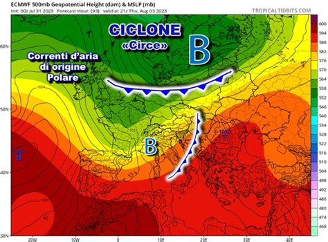 Meteo Arriva Il Ciclone Circe E Tutto Confermato C Una Data Cosa