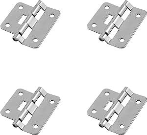 TCH Hardware 4 Pack Steel Take Apart Hinges Lift Off Removable Hinge