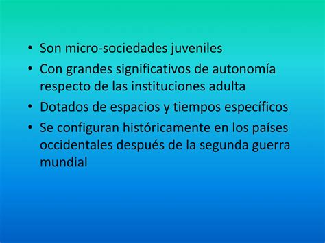 Exposicion Culturas Juveniles En La Actualidad Con Todos Sus Tipos Ppt