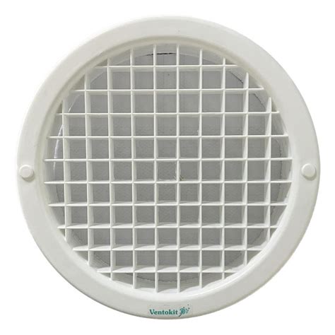 Grade Redonda de Ventilação Para Vidro Tela 150mm Ventokit