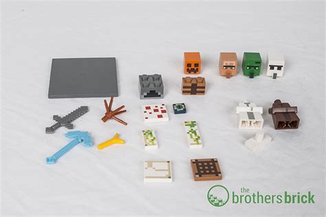 LEGO Minecraft 21128 The Village [Review] - The Brothers Brick | The ...