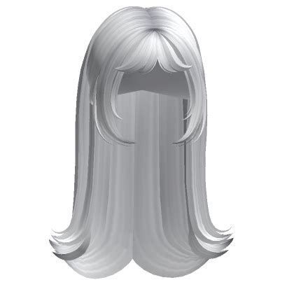 Long Sleek Vamp Hair W Bangs White Roblox Item Rolimon S