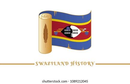 Swaziland Flag Swaziland History Stock Vector (Royalty Free) 1089212045 ...