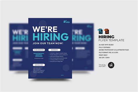 Hiring Flyer Template (3052323)