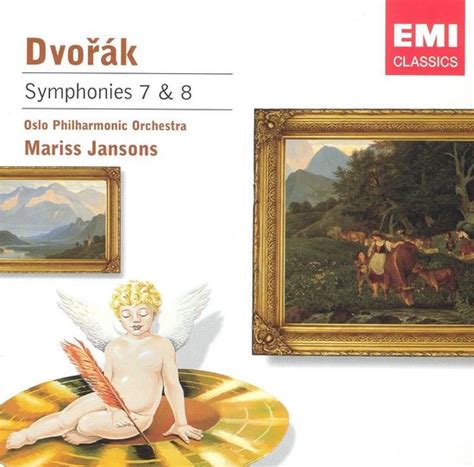 Dvorák Symphonies Nos 7 8 Mariss Jansons CD album Muziek