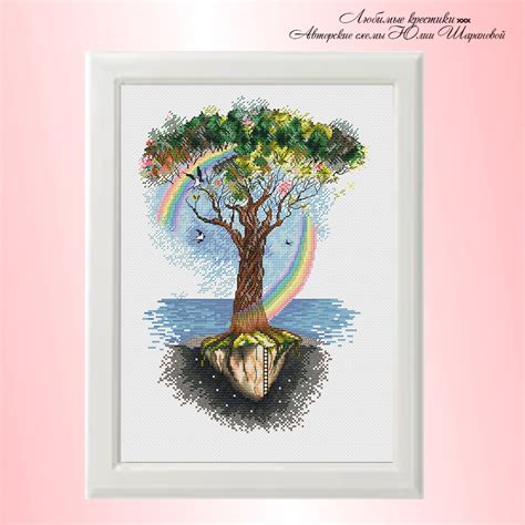 Tree of Life Cross Stitch Pattern - Inspire Uplift