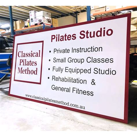 Metal Sign Aluminum Composite Panel Sign Big Banner Australia