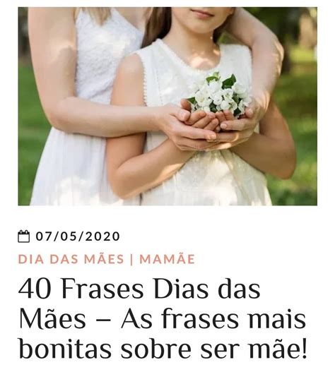 Melhor Texto Para Mãe - Texto novo nos stories 📺 com frases para homenagear você que é mãe ...