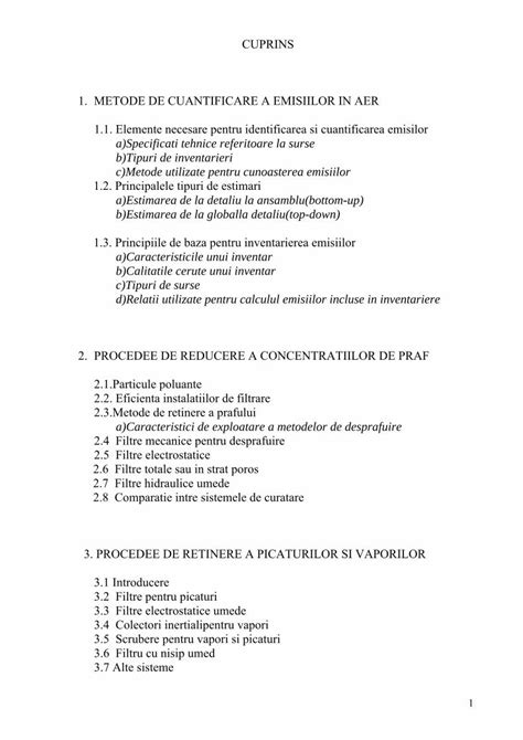 PDF Metode De Cuantificare A Emisiilor In Aer Pdf DOKUMEN TIPS