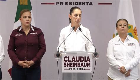 Sheinbaum Reclama Al Ine Que Suspenda La Hora Nacional Y No Investigue