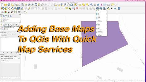 Adding Basemaps To Qgis With Quick Map Services Youtube