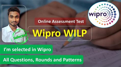 Wipro Wilp Online Assessment Test Qualifed Wipro Wilp Assessment