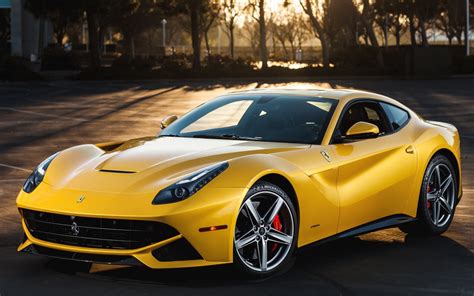 Berlinetta F12 Yellow Ferrari HD Wallpaper Wallpaper Flare