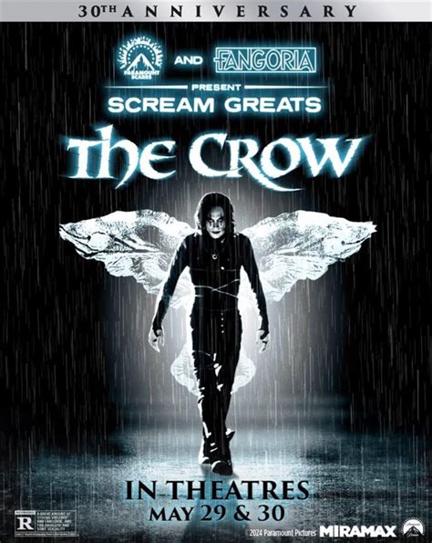 The Crow 30th Anniversary Movie Large Poster