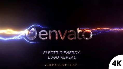 Free Electric Energy Logo Reveal Free After Effects Templates