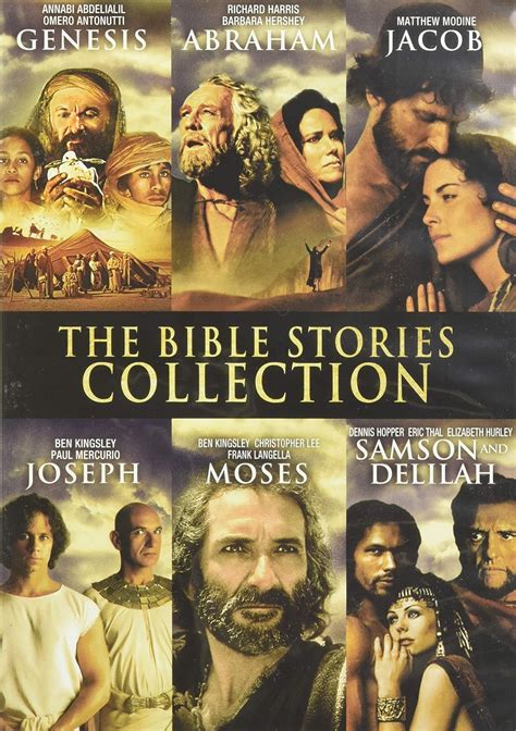 The Bible Stories Collection Amazonca Ben Kingsley Patrick Dempsey