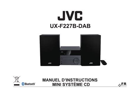 User Manual Jvc Ux F227b Dab English 82 Pages