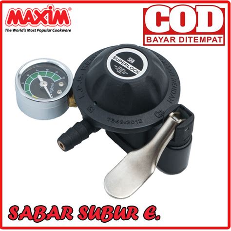 Regulator Meter Tekanan Rendah Superlock Super Lock Gascomp Grs