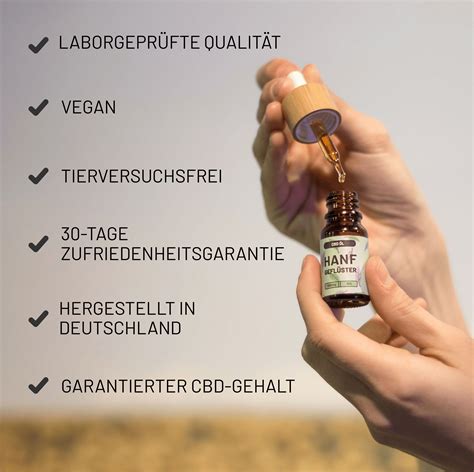 HANFGEFLÜSTER Vollspektrum CBD Öl 10 10 ml Shop Apotheke