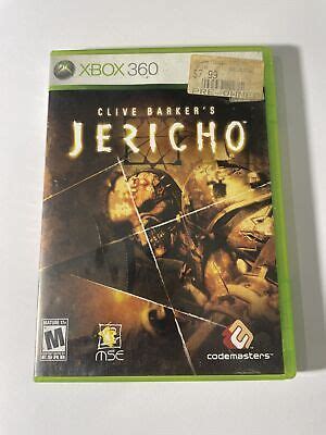 Clive Barker S Jericho Microsoft Xbox W Manual Tested