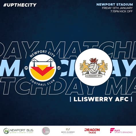 Newport City Fc On Twitter Todays The Day Matchday Tonight