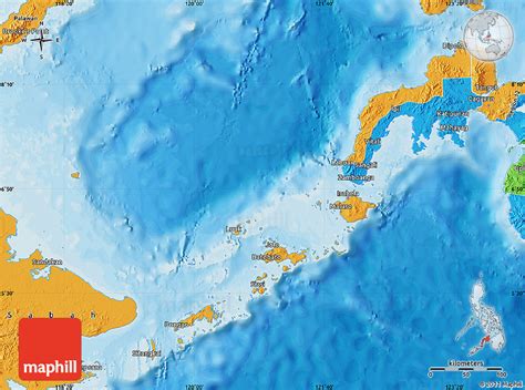 political map  region