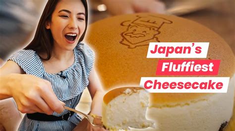 Why So Fluffy Jiggly Japanese Cheesecake At Uncle Rikuros In Osaka Youtube