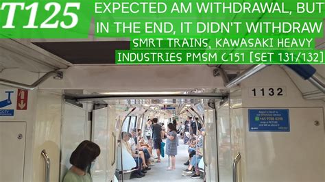 Smrt Trains Kawasaki Heavy Industries C Set Ride From