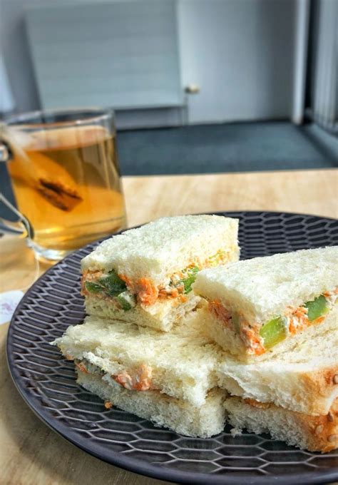 Veg Cream Cheese Sandwich Zayka Ka Tadka