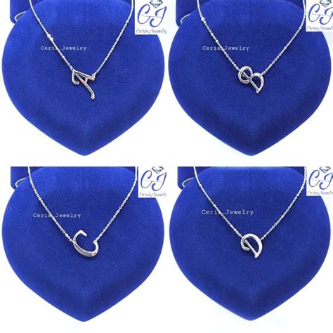 Jual Kalung Perak Wanita Silver Asli Lapis Emas Putih Rantai Jedar