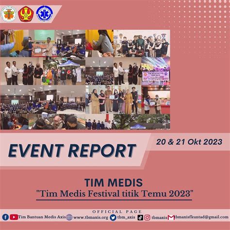 Tim Medis Festival Titik Temu Tim Bantuan Medis Axis Fk Untad