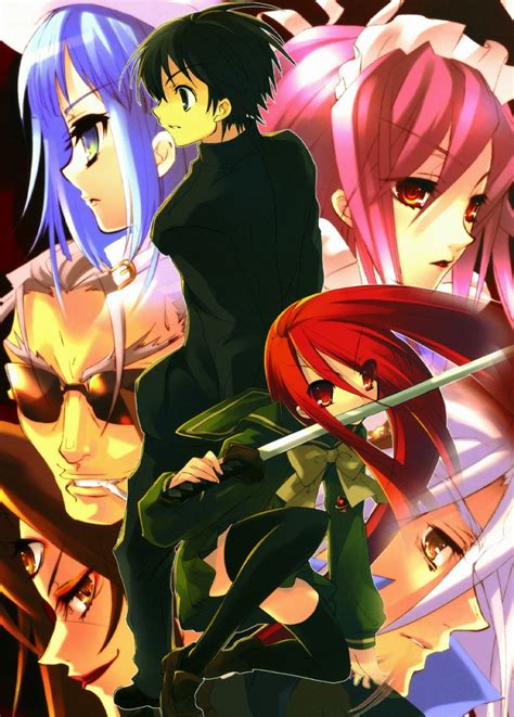 Shana Alastor Wilhelmina Carmel Sakai Yuuji And Hecate Shakugan No