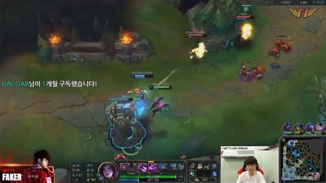 Skt T Faker Hide On Bush As Playing For The First Time With Kai Sa