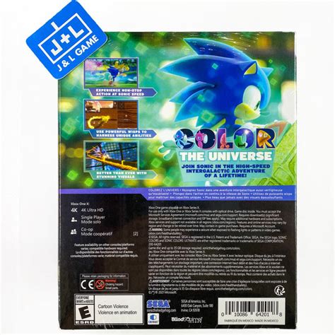 Sonic Colors Ultimate Launch Edition Xb1 Xbox One Jandl Video Games New York City