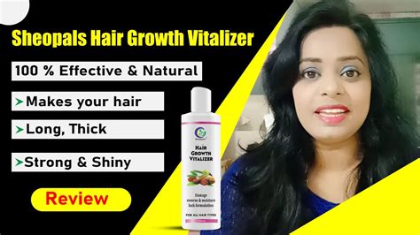 Sheopals Hair Growth Vitalizer Review 100 Effective Makes Your