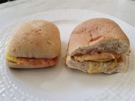 Costco Breakfast Sandwich Starbucks Clone - Bacon Gouda Egg