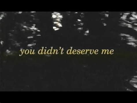 Omar Apollo Evergreen You Didnt Deserve Me At All Official Lyric