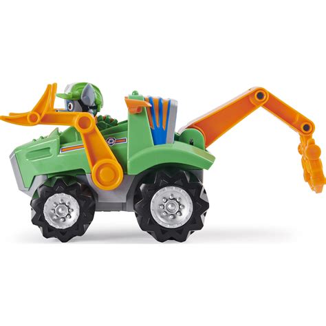 PAW Patrol Dino Rescue Rockys Deluxe Rev Up Vehicle With Mystery