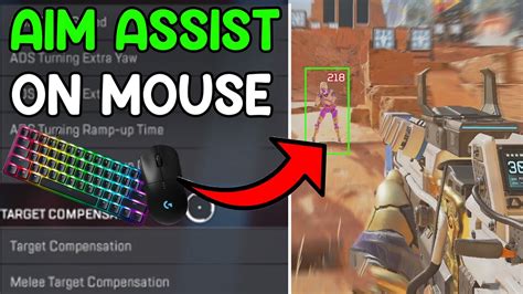 AIM ASSIST ON MOUSE KEYBOARD YouTube