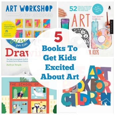 5 Books To Get Kids Excited About Art - Crafty Kids at Home