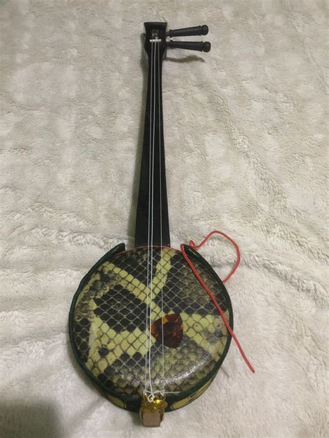 Vintage sanxian chinese music instrument, Hobbies & Toys, Music & Media ...