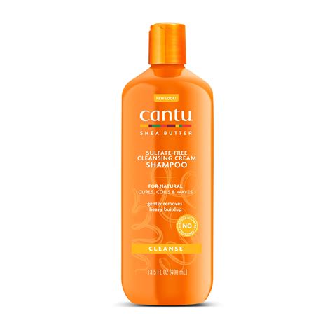 Cantu Sulfate Free Cleansing Cream Shampoo For Natural Hair Sulfate Free With Shea Butter 135