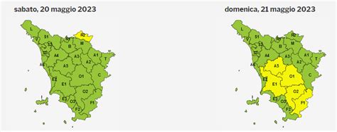 Maltempo Codice Giallo Per Temporali In Maremma Maremmaoggi