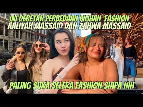 SAUDARA KANDUNG SANGAT KOMPAK INI DIA PERBEDAAN SELERA FASHION ZAHWA